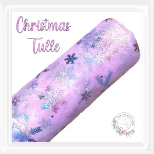⋅ Christmas Snowflake Tulle ⋅