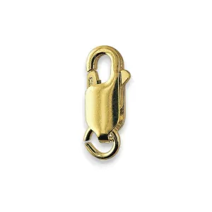 🔗 Parrot Clasp with Open Jump Ring in 18ct Yellow Gold
