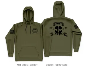 1-161 IN, HHC, Scout Platoon Core Men's Hooded Performance Sweatshirt - bakHbT