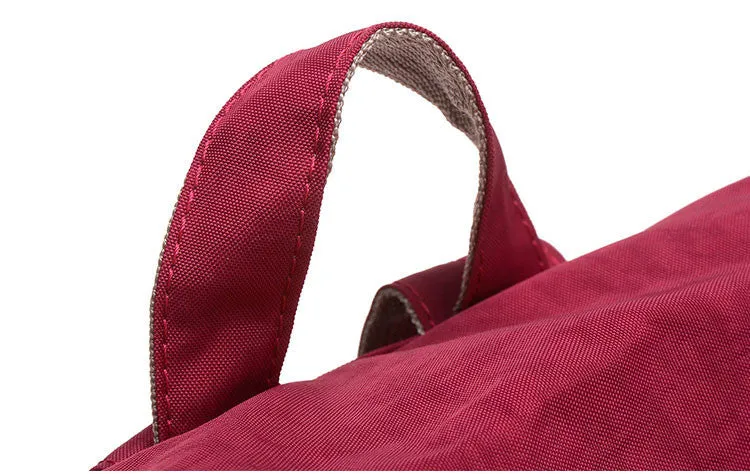 10 Colors Waterproof Nylon Backpack for Women