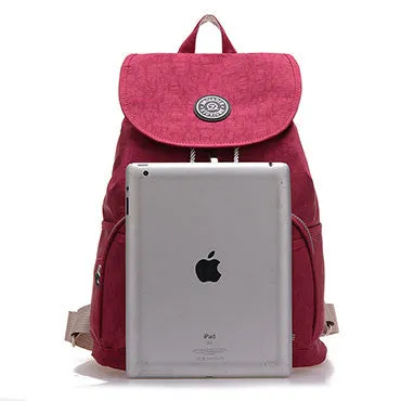 10 Colors Waterproof Nylon Backpack for Women