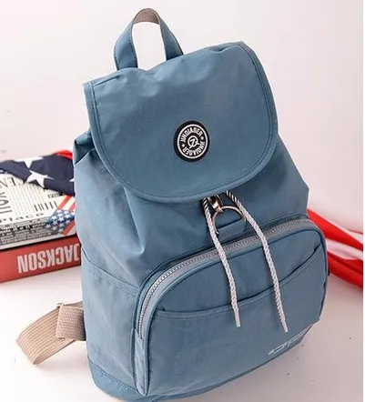 10 Colors Waterproof Nylon Backpack for Women