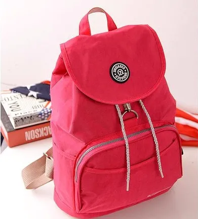 10 Colors Waterproof Nylon Backpack for Women