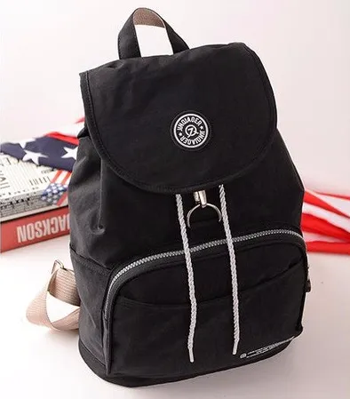 10 Colors Waterproof Nylon Backpack for Women