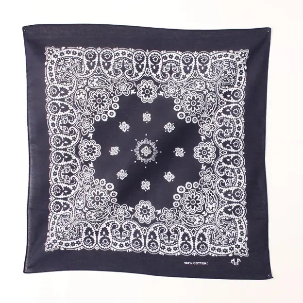100% Cotton X-Large Bandana 27" x 27"