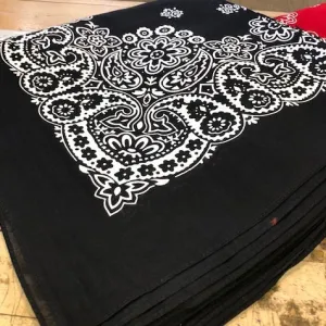 100% Cotton X-Large Bandana 27" x 27"