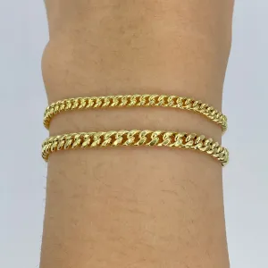 10K Cuban Link Anklet