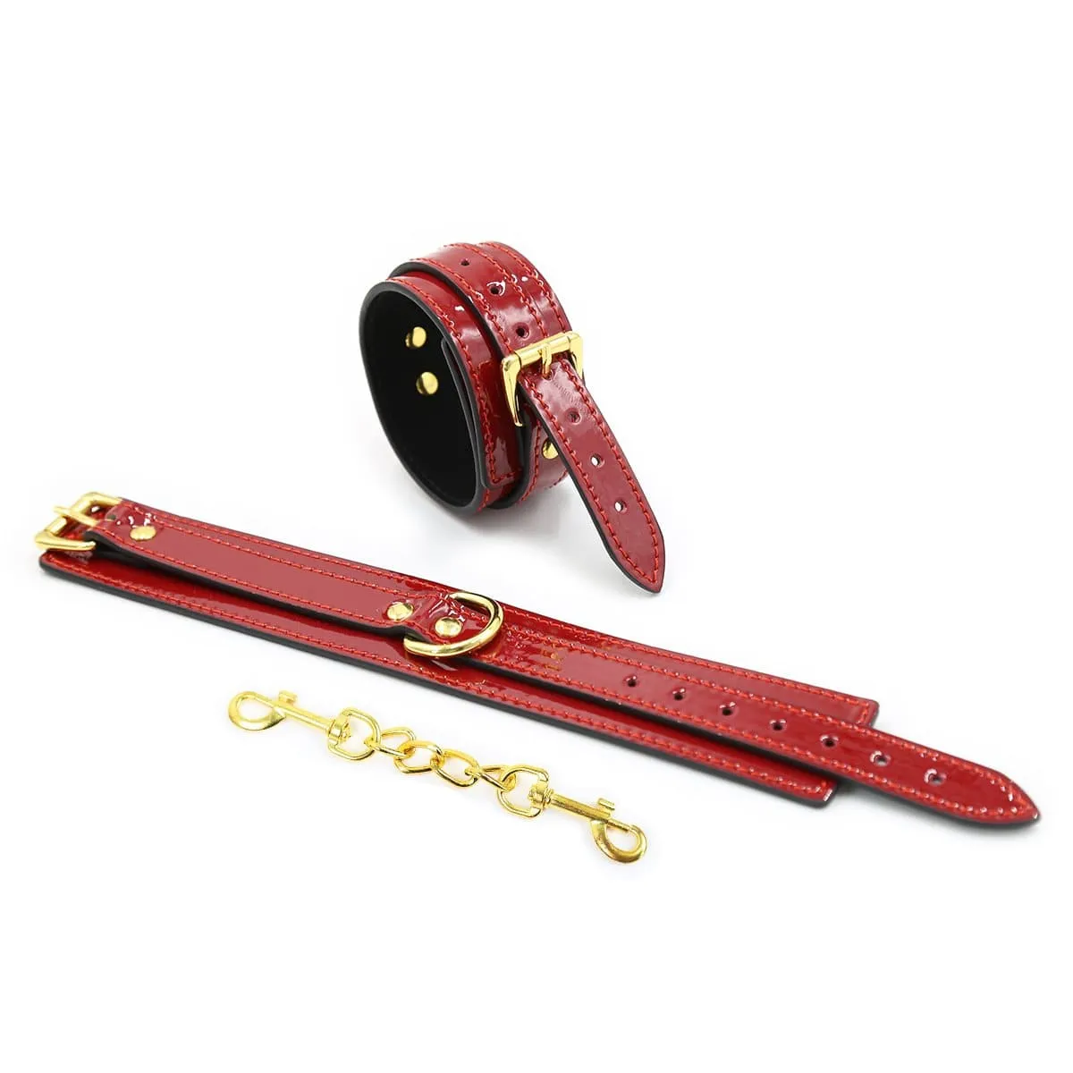 1869MQ      Candy Apple Gold Standard Wrist Cuffs