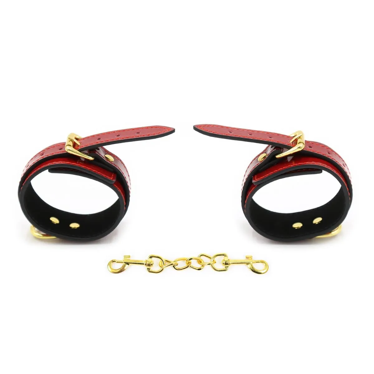 1869MQ      Candy Apple Gold Standard Wrist Cuffs