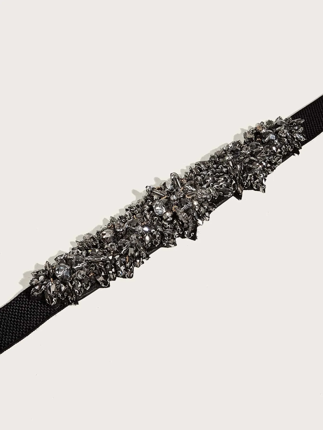 1pc Gemstone Decor Belt