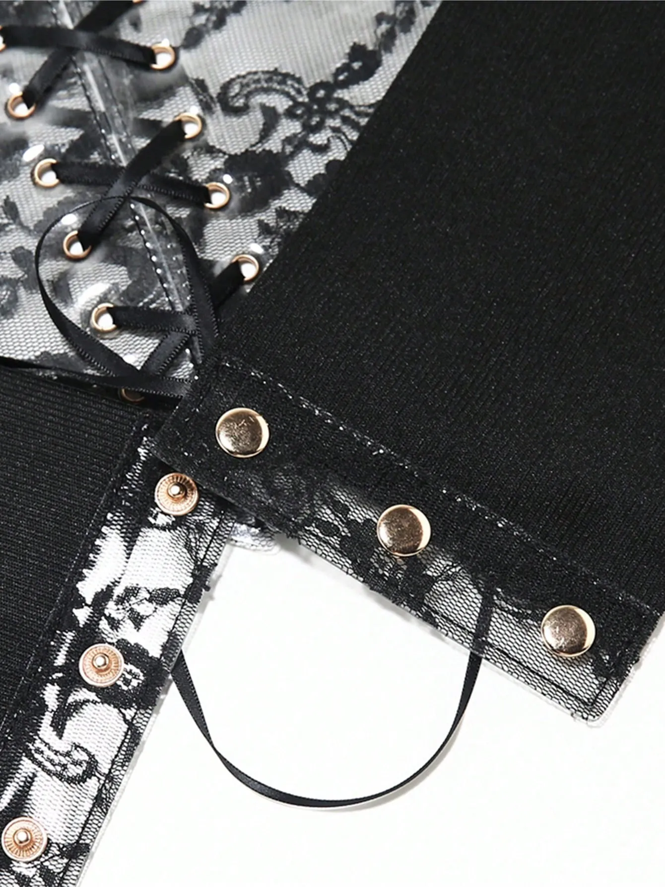 1pc Lace Elastic Waist Corset Belt