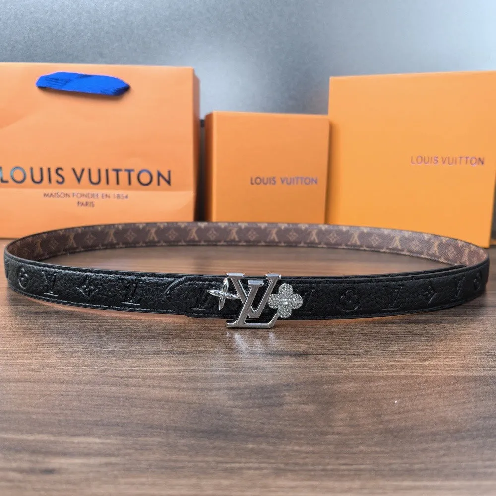 2 Color Clover Women's Belts