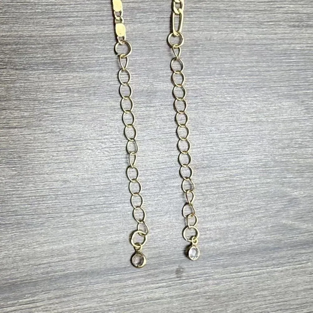 26 Initial Letter Anklets Gold Double Layer Chain Anklet Twin