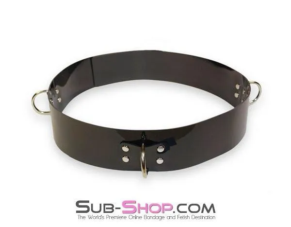 2706A      Something Shiny Luxe PVC Bondage Belt
