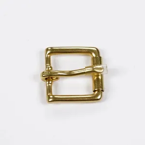 3/4" Solid Brass Roller Bar Buckle