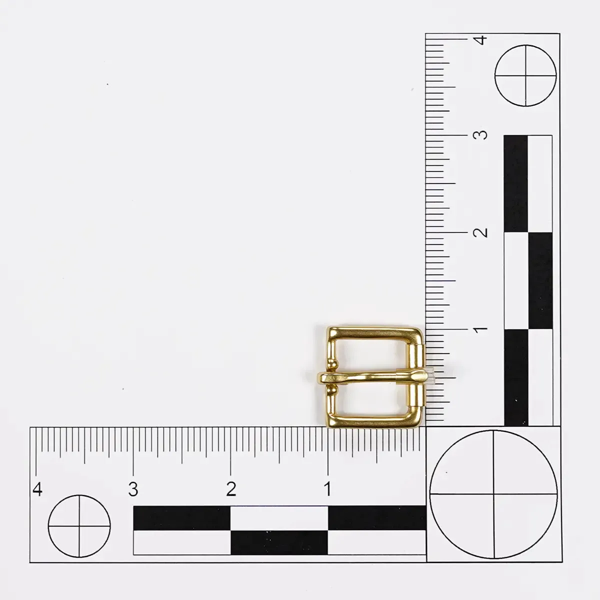 3/4" Solid Brass Roller Bar Buckle