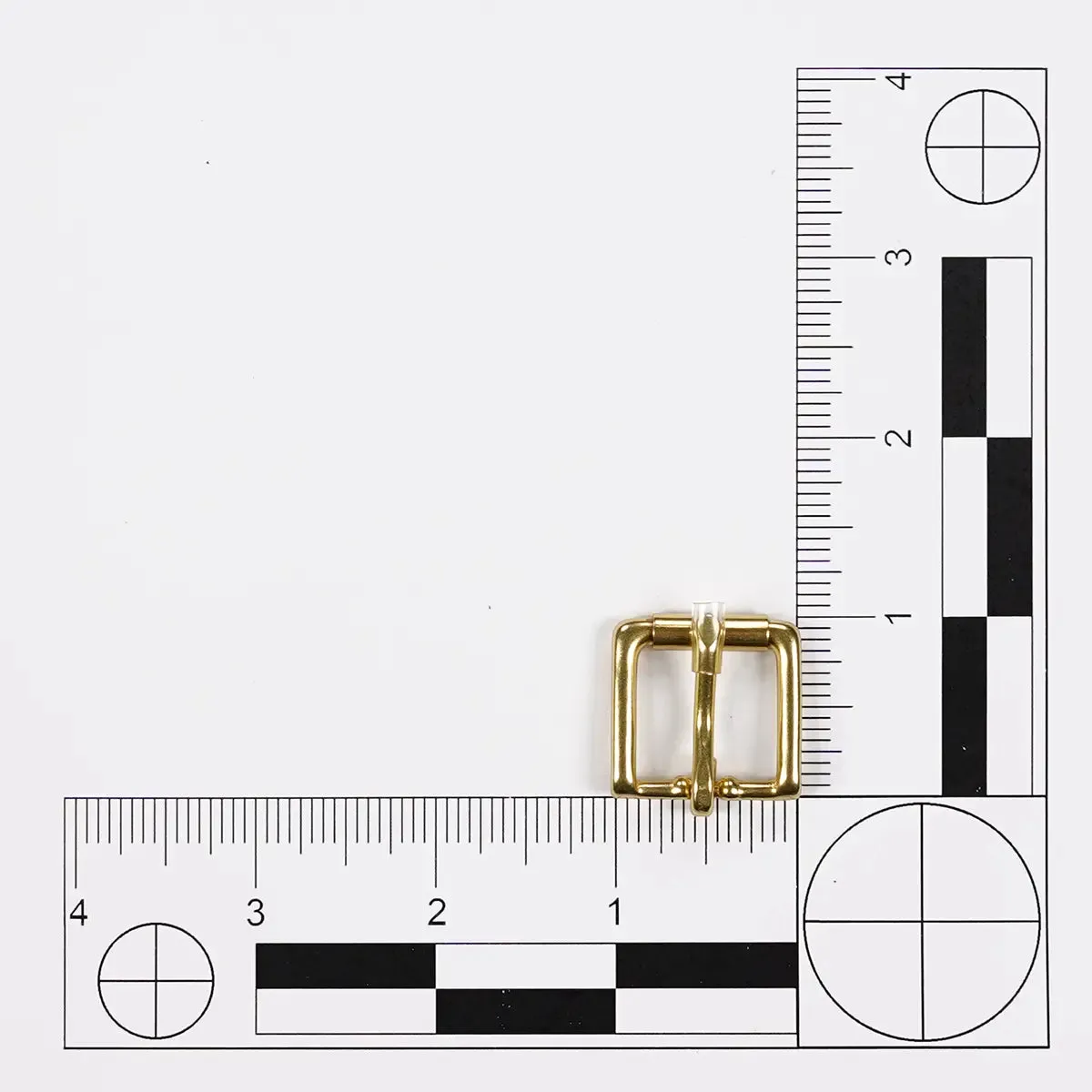 3/4" Solid Brass Roller Bar Buckle