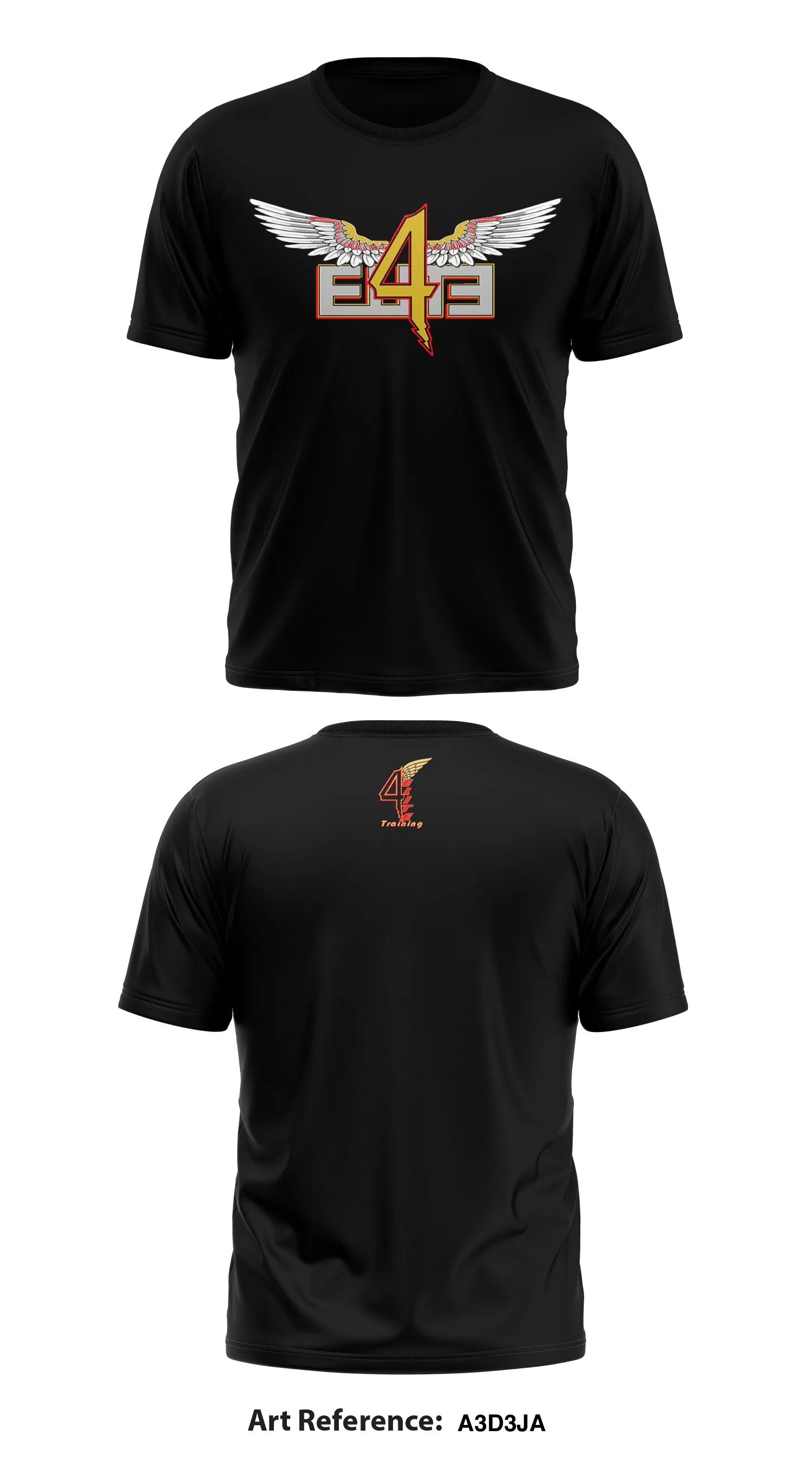 4Elite Training Core Men's SS Performance Tee - A3D3ja