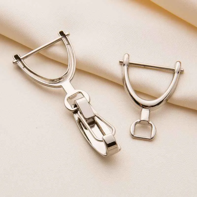 75/95mm Gold Silver Coat Hook Buckles for Trench Coat 20pcs