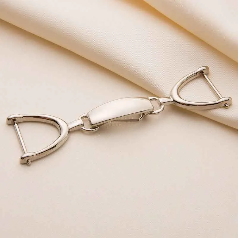 75/95mm Gold Silver Coat Hook Buckles for Trench Coat 20pcs