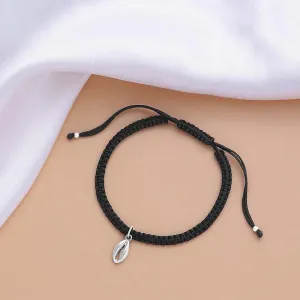 925 Sterling Silver Cowrie Shell Silver Anklet