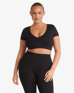 Activluxe River Crop | Black