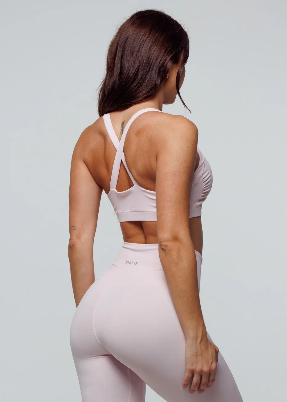 Adapt Sports Bra - Pastel Pink