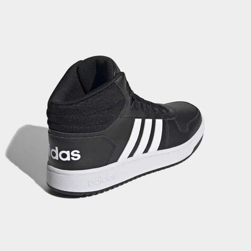 ADIDAS  HOOPS  2.0  LEATHER SHOES  (FY8618)