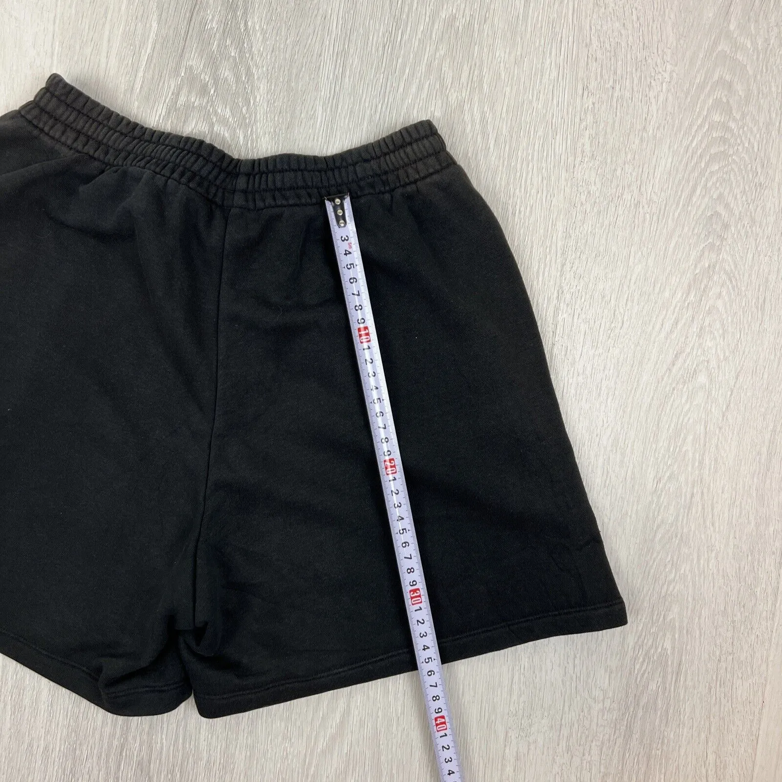 Adidas Original Womens Black Activewear Sweat Shorts Size 8