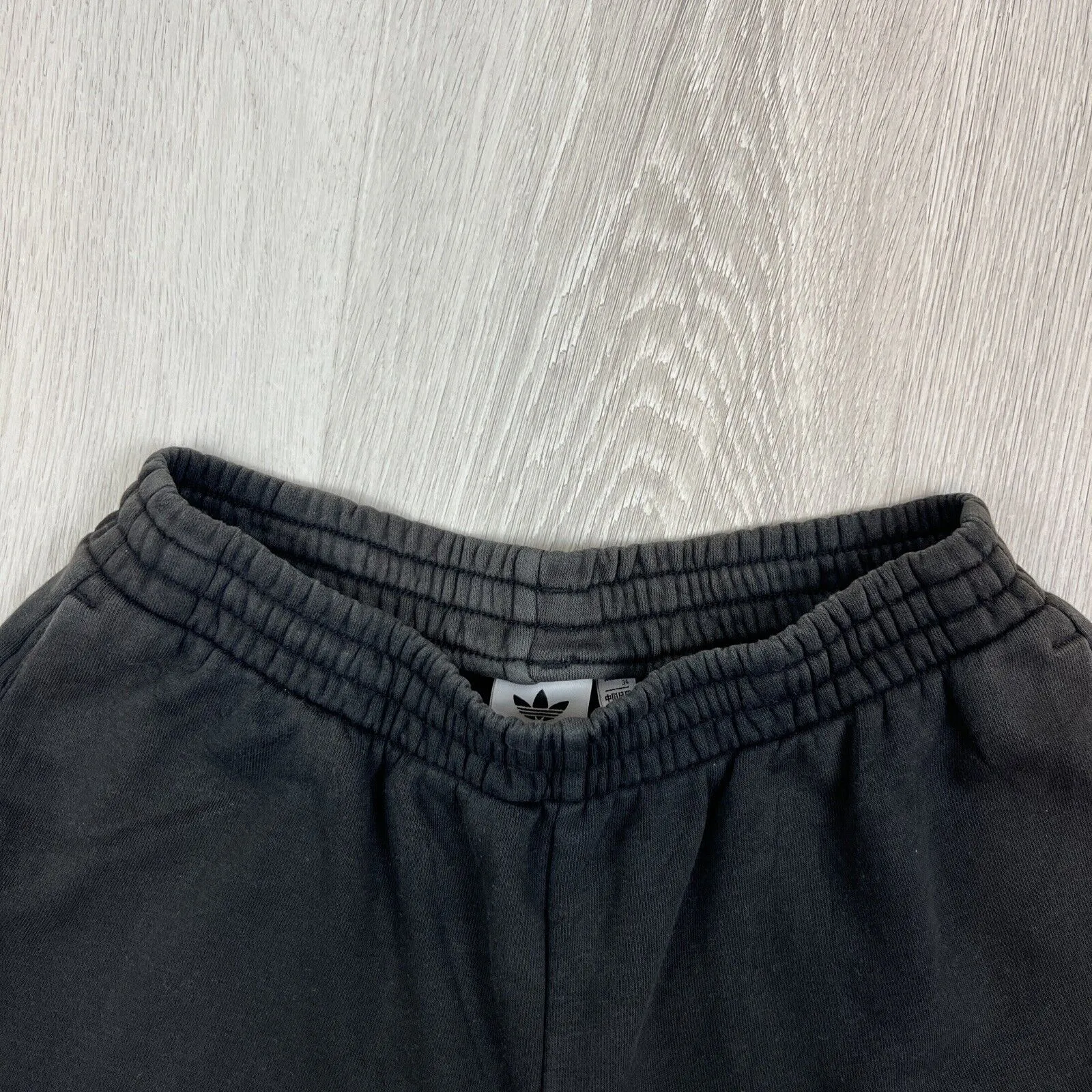 Adidas Original Womens Black Activewear Sweat Shorts Size 8