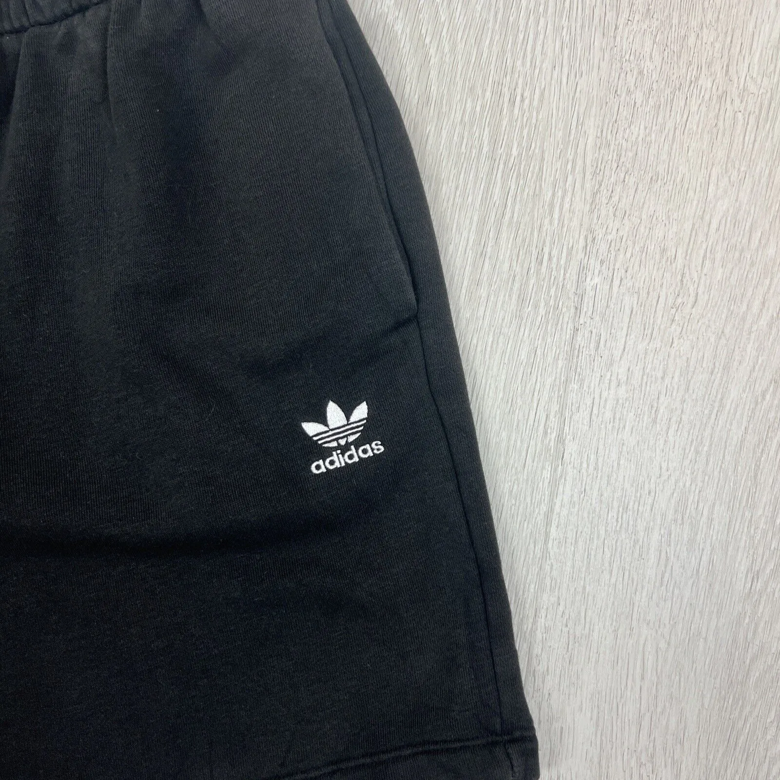 Adidas Original Womens Black Activewear Sweat Shorts Size 8