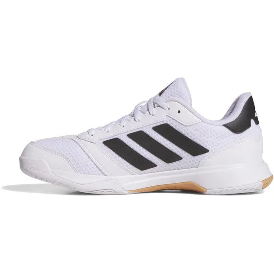 Adidas Women's Ligra 8 Indoor Court Shoe White/Black