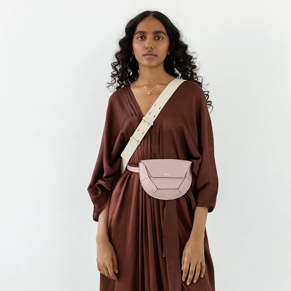 Adisee Suzy Blush Belt Bag