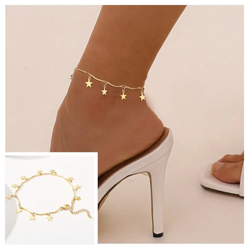Adjustable Hypoallergenic Snake Chain Anklet