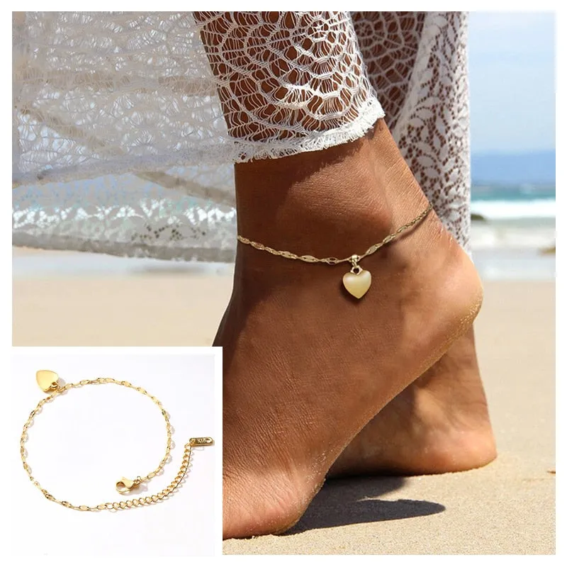 Adjustable Hypoallergenic Snake Chain Anklet