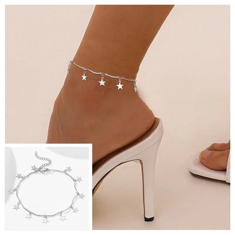 Adjustable Hypoallergenic Snake Chain Anklet