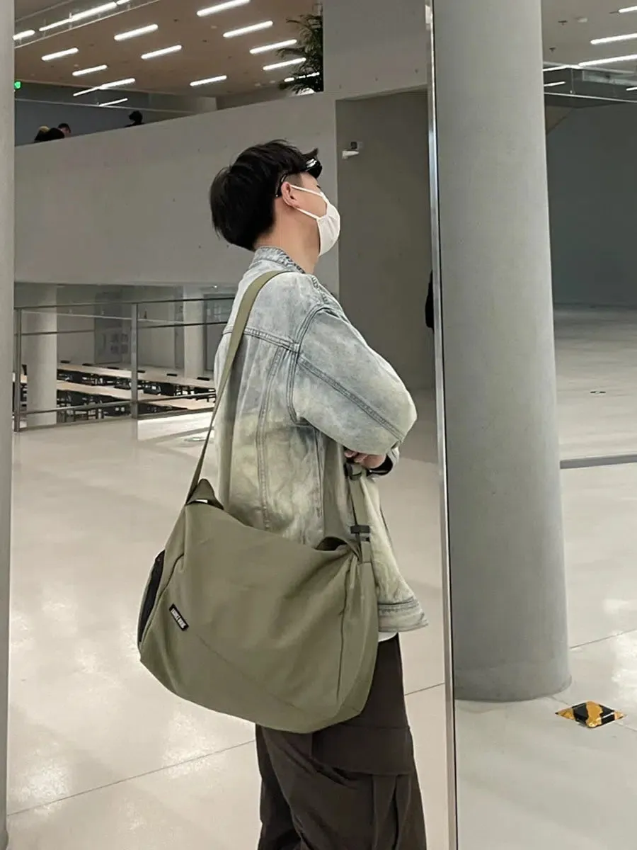 Adjustable Strap Casual Messenger Bag