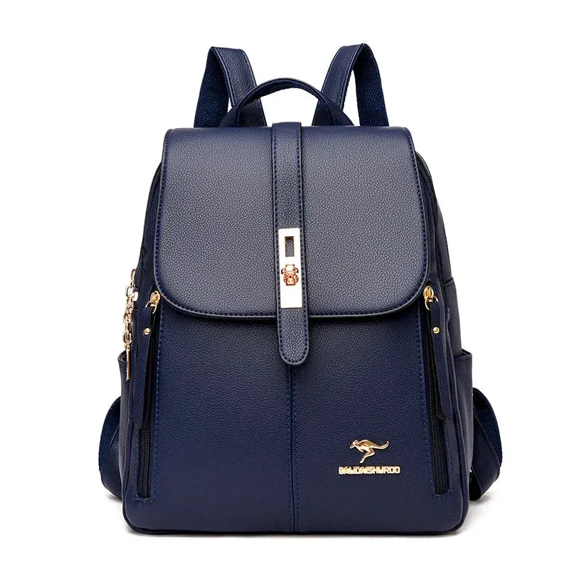 Alisa Leather Backpack