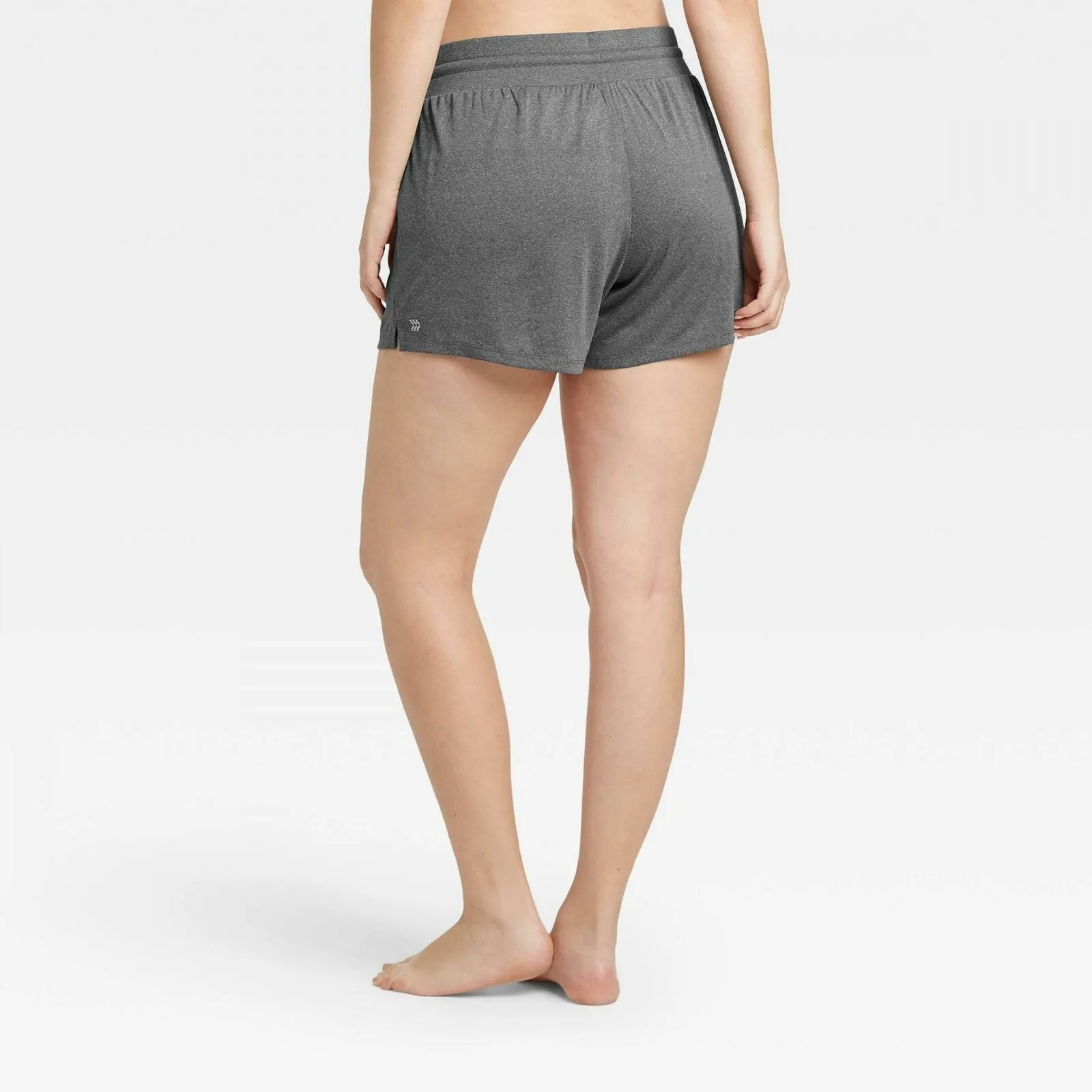 All In Motion Women's Essential Mid Rise Knit Shorts
