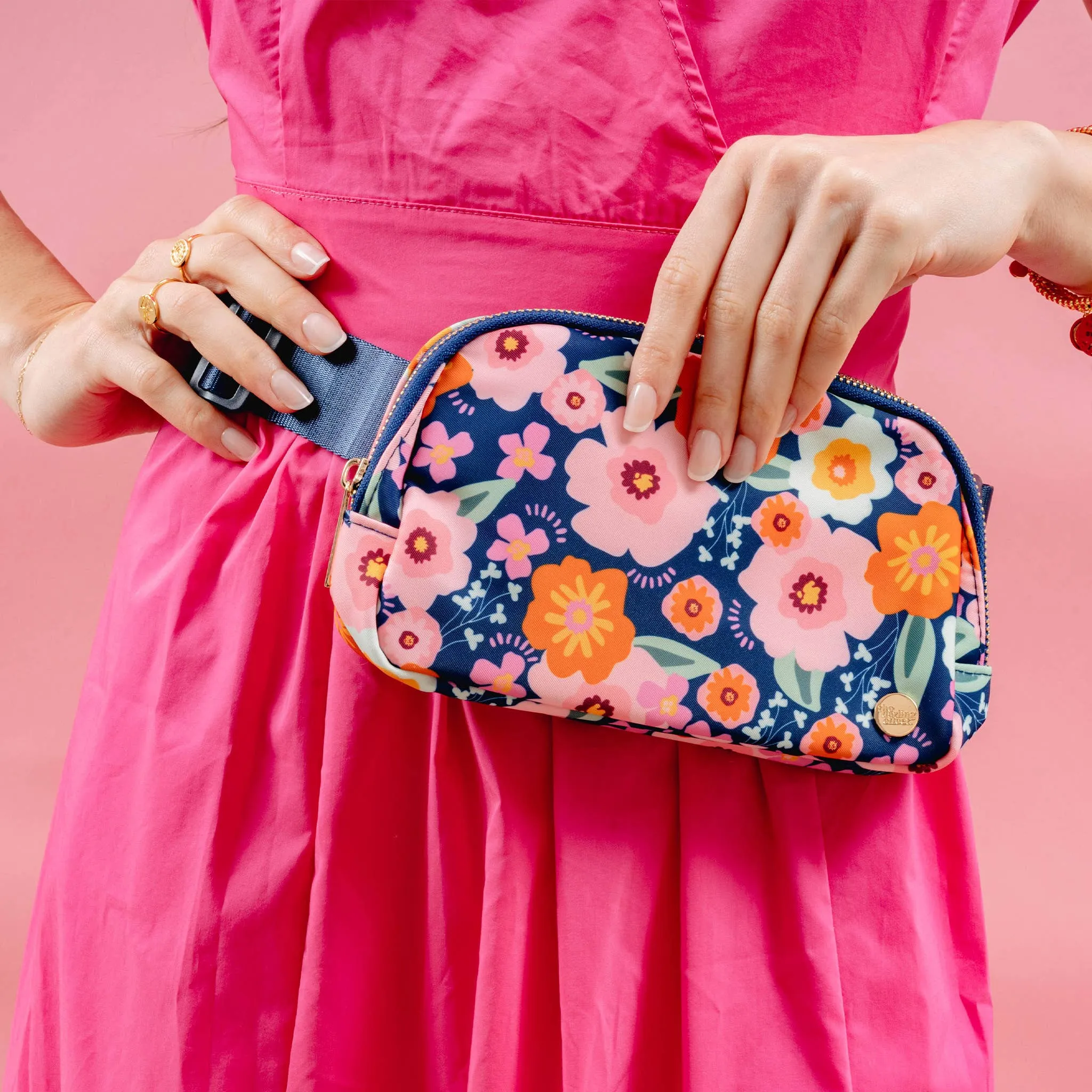 All You Need Belt Bag   Wallet - Bright & Bloomy Print