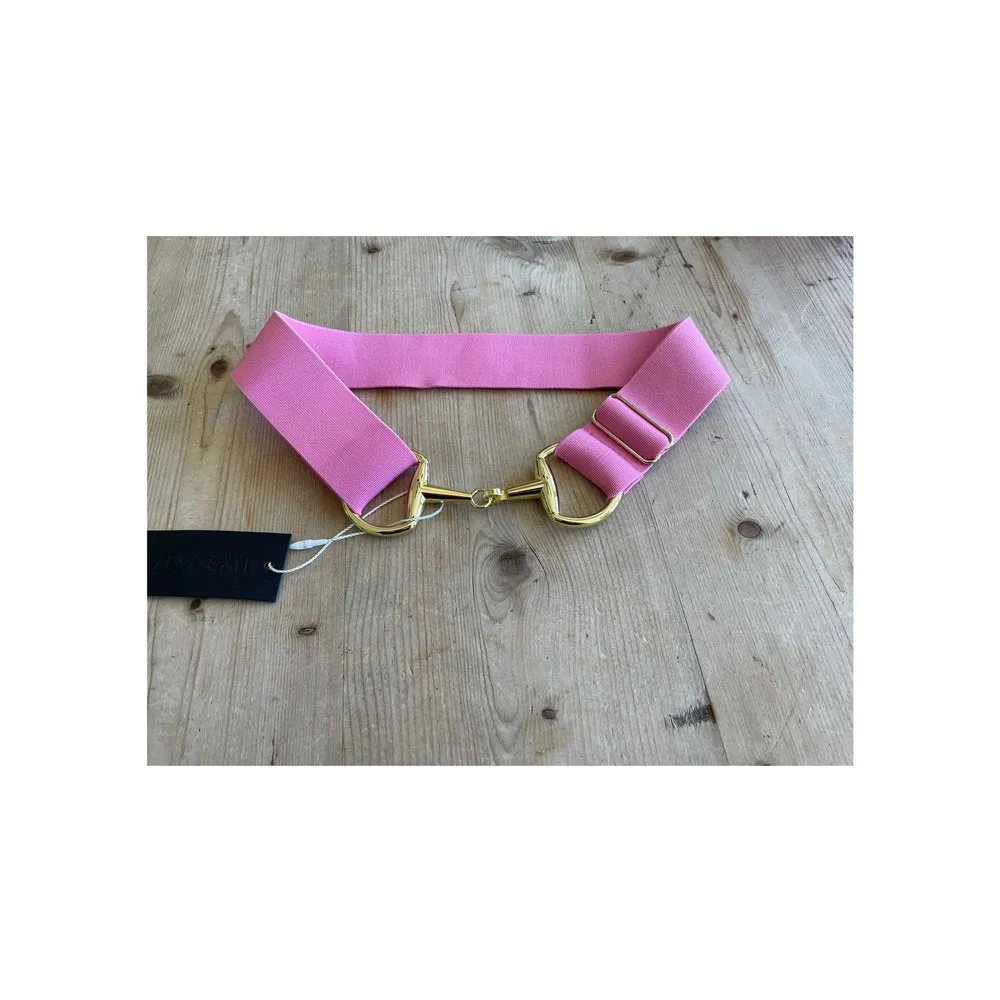 Anademi Gold Bit Stretch Belt