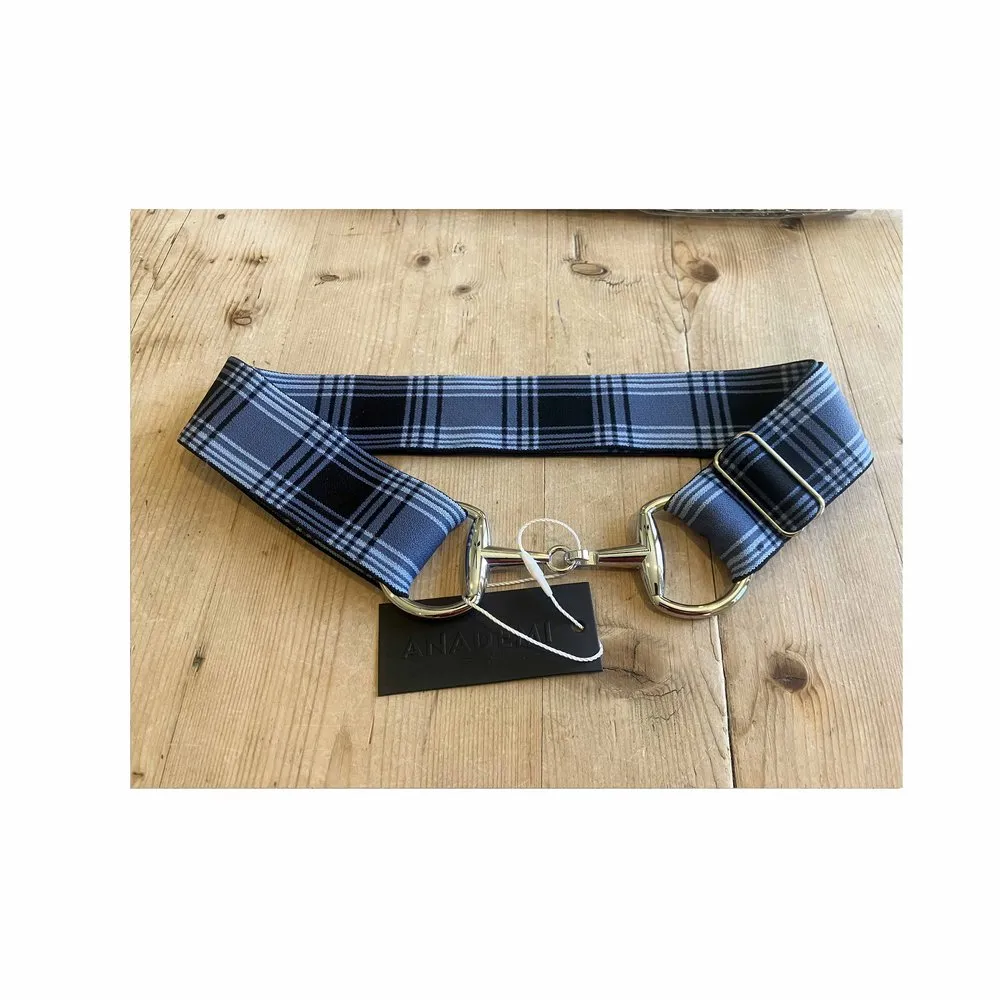 Anademi Silver Bit Stretch Belt