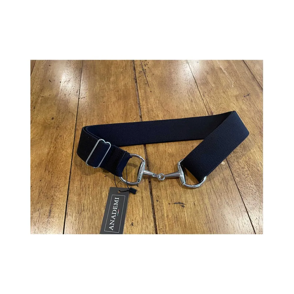 Anademi Silver Bit Stretch Belt