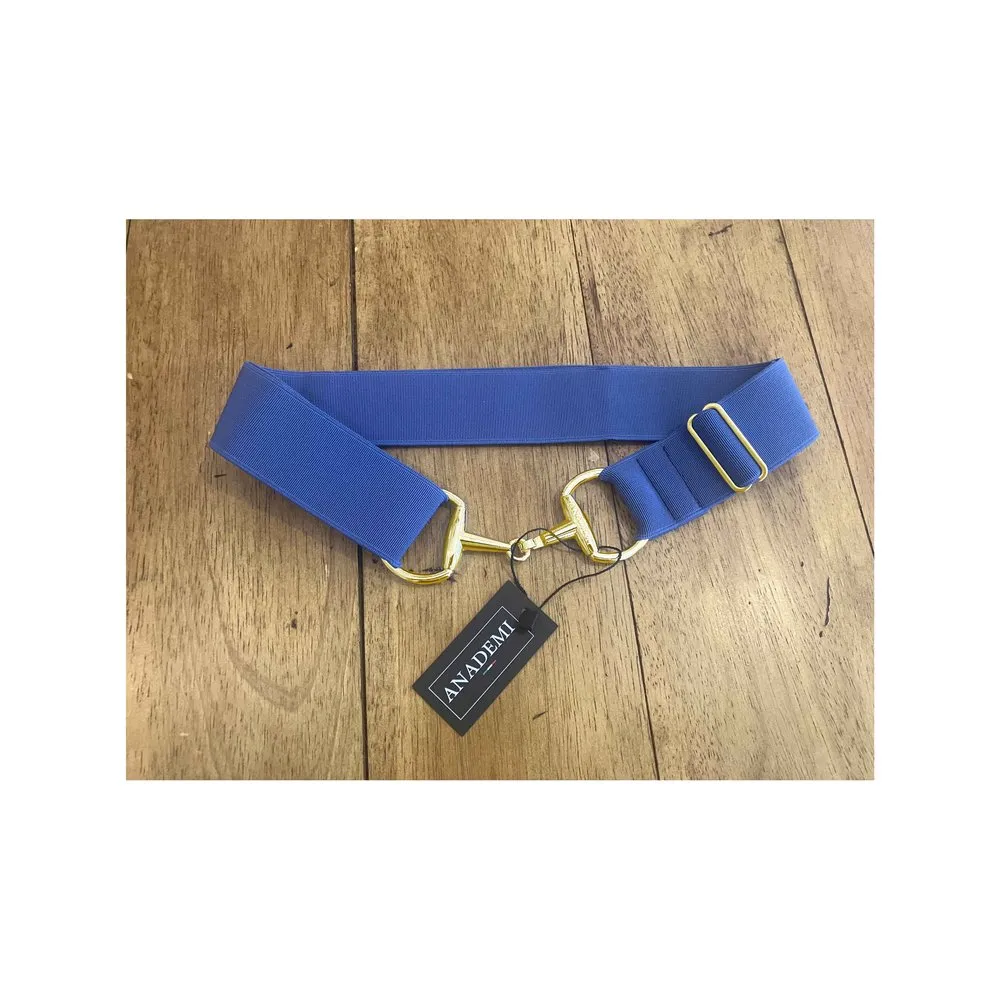Anademi Silver Bit Stretch Belt