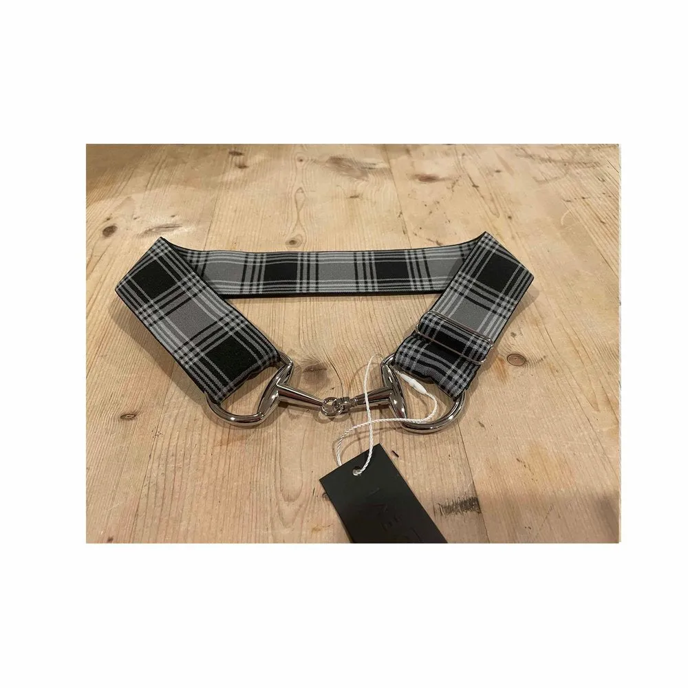 Anademi Silver Bit Stretch Belt