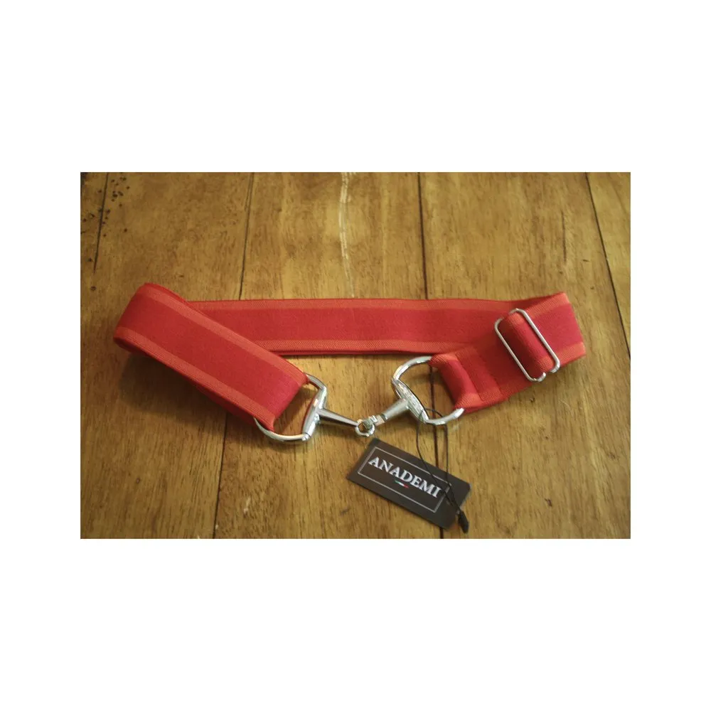 Anademi Silver Bit Stretch Belt