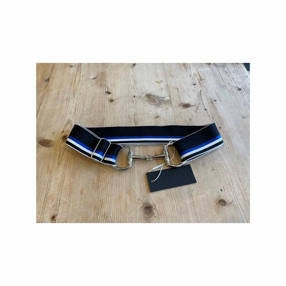 Anademi Silver Bit Stretch Belt
