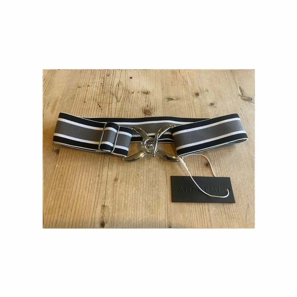 Anademi Silver Stirrup Stretch Belt