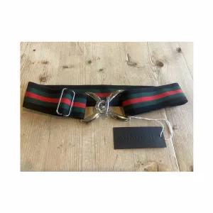 Anademi Silver Stirrup Stretch Belt