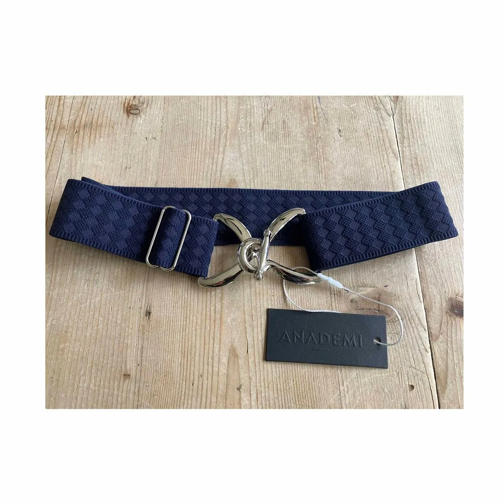 Anademi Silver Stirrup Stretch Belt
